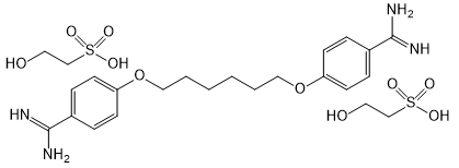 Hexamidine Diisethionate(CAS:659-40-5)